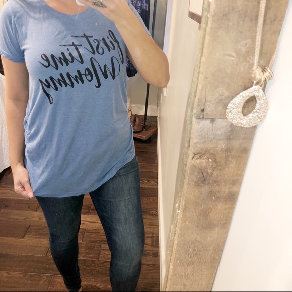 Crazy dog medium first time mommy cozy T-shirt - Picture 4 of 6